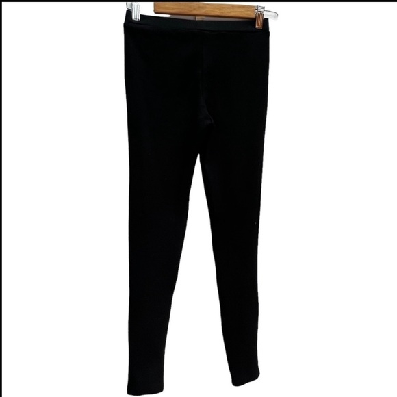 MICHAEL Kors Black Faux Leather Leggings Size XS - Picture 4 of 7